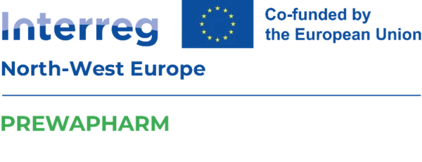 Interreg North-West Europe, co-funded by the European Union: PREWAPHARM